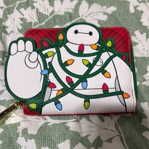 Loungefly Red and White Baymax Wallet